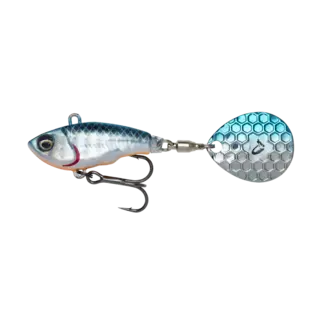 Savage Gear Fat Tail Spin 5,5cm 9g Blue Silver