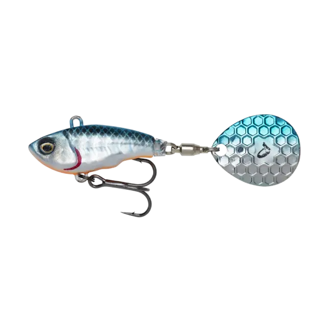 Savage Gear Fat Tail Spin 5,5cm 9g Blue Silver 