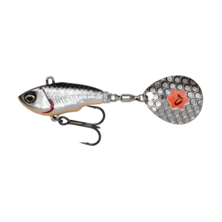 Savage Gear Fat Tail Spin 5,5cm 9g Dirty Silver
