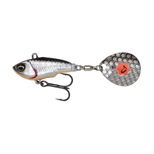 Savage Gear Fat Tail Spin 5,5cm 9g Dirty Silver 