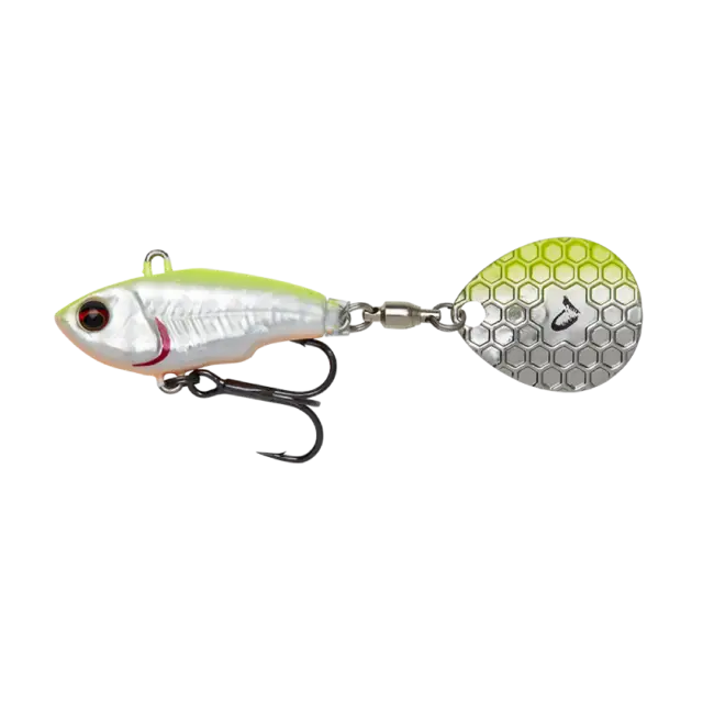 Savage Gear Fat Tail Spin 5,5cm 9g Lemon Back Flash 