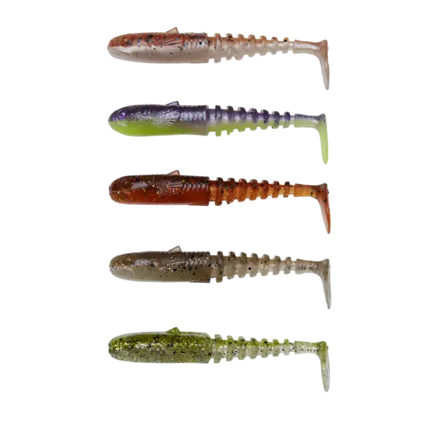Savage Gear Gobster Shad 7,5cm 5g Mix Clear Water Mix 5-pack 