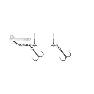 Savage Gear Pro Peg Blade Rig Large #2x2 23kg 0,78mm 2-pack 10cm