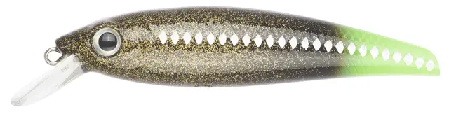 Prey Salmon Target Glow Tail 8,5cm Wobbler som flyter og kaster langt 