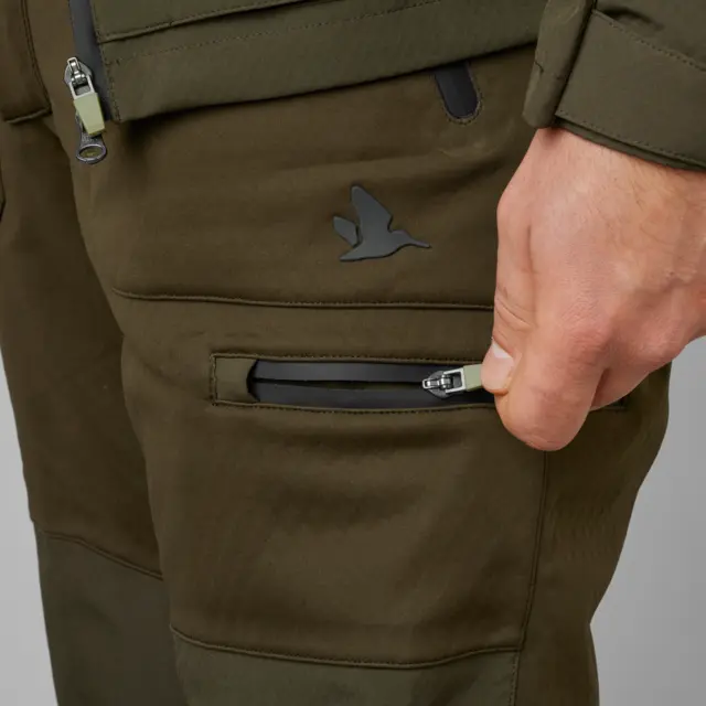 Seeland Hawker Shell II bukse Green 48 Velegnet bukse for aktiv jakt 