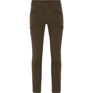 Seeland Larch stretch bukser Women Grizzly Brown/Duffel Green