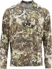 Simms Solarflex LS Crewneck Prints XL River Camo
