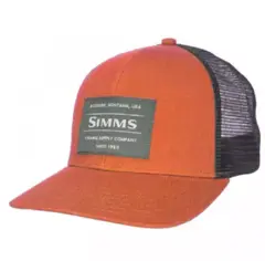Simms Original Patch Trucker Simms Orange