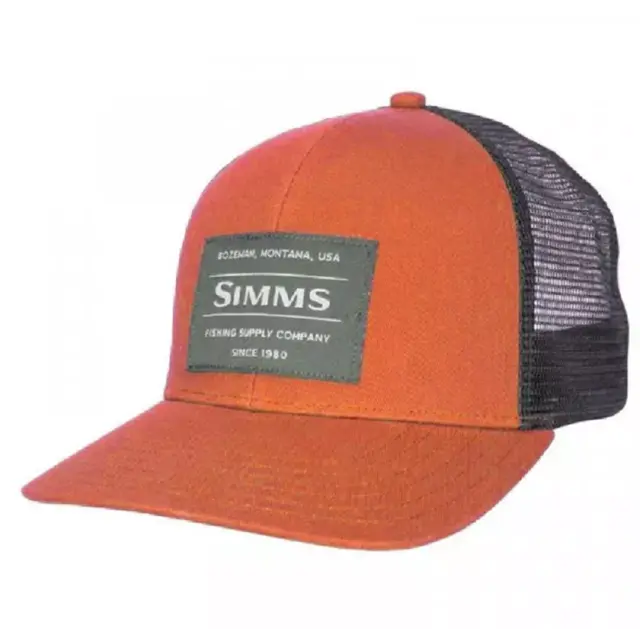 Simms Original Patch Trucker Simms Orange 