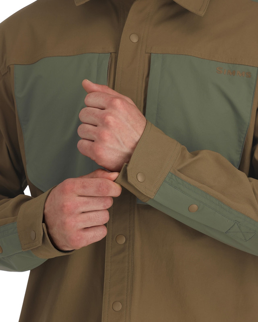 Simms Confluence Shirt Driftwd/Loden L 