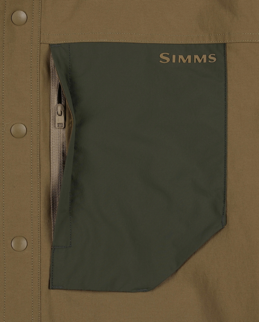 Simms Confluence Shirt Driftwd/Loden L 