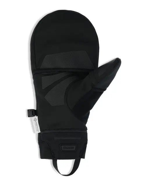 Simms Windstopper Foldover Mitt M Varm goretex vott med foldbar front 