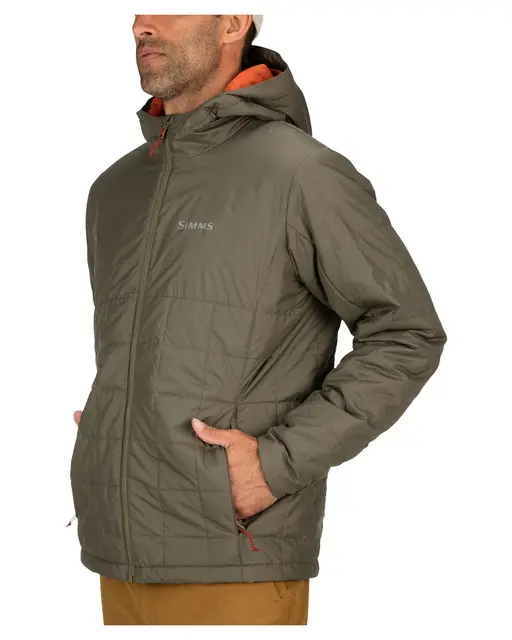 Simms Fall Run Hoody Black S Primaloft jakke 