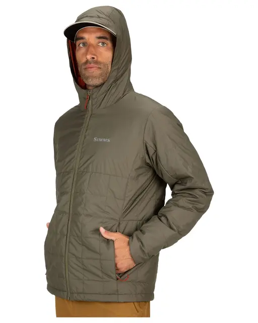 Simms Fall Run Hoody Black S Primaloft jakke 