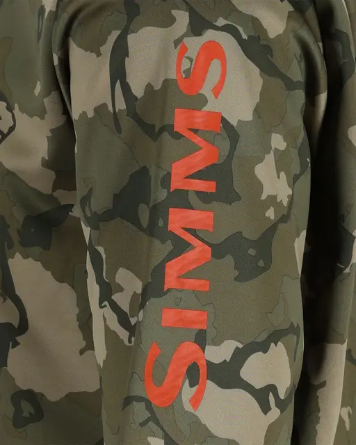 Simms Challenger Hoody Regiment CC M Behagelig hettegenser 