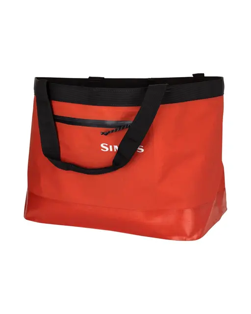 Simms Dry Creek Simple Tote 50L Simms Orange 