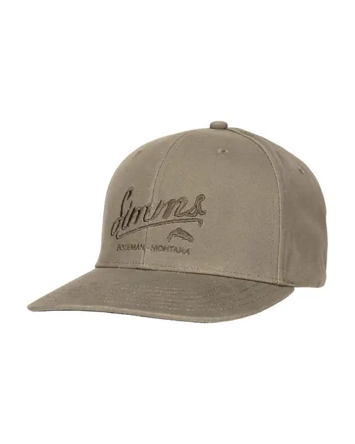 Simms Riprap Canvas Cap Dark Stone 