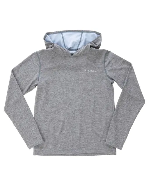 Simms Kid's BugStopper Hoody S Steel Heather 
