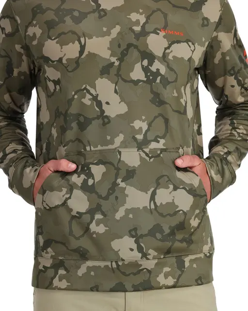 Simms Challenger Hoody Regiment CC M Behagelig hettegenser 