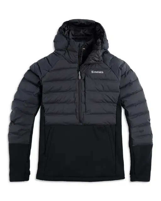 Simms Extreme Pull Over Hoody Black M Varm jakke med god isolasjon 