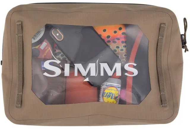 Simms Dry Creek Gear Pouch 4 L Tan 