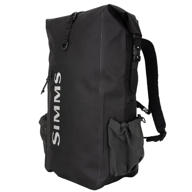 Simms Dry Creek Rolltop Backpack Black 30L 