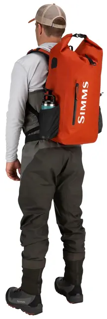 Simms Dry Creek Rolltop Backpack 30L Simms Orange 