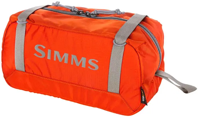 Simms GTS Padded Cube Medium Pakkbag, Simms Orange 