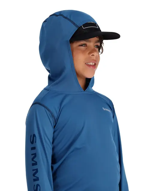Simms Kid's Solar Tech Hoody Nightfall S 
