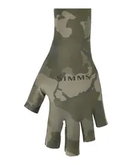Simms Sflex Sunglove XS Regiment Camo Olive Drab