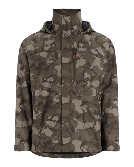 Simms Challenger Jacket Camo Olive S Beskyttende og pustende Simms jakke 