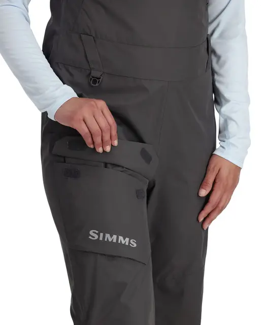 Simms Wms Challenger Bib Slate XS Bib for kvinner 
