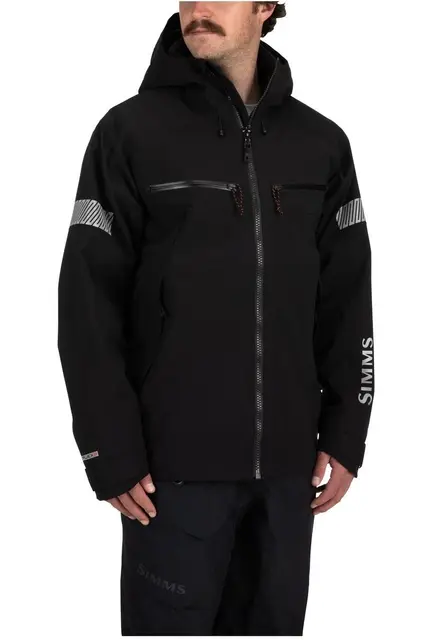 Simms CX Fishing Jacket Blackout S Jakken som holder deg tørr og varm 