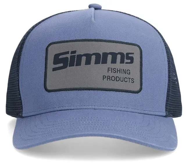 Simms Double Haul Trucker Neptune Klassisk trucker caps med Simms logo 