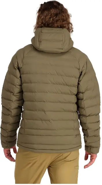 Simms Exstream Hoody Dark Stone S Varm jakke med PrimaLoft isolasjon 