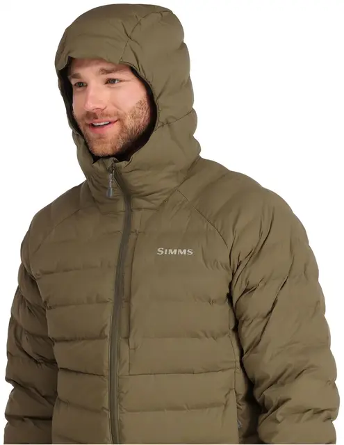 Simms Exstream Hoody Dark Stone S Varm jakke med PrimaLoft isolasjon 