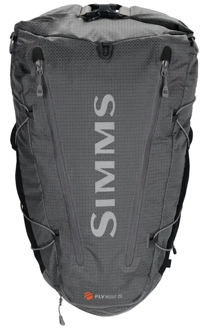 Simms Flyweight Backpack Smoke 25 L Dagstursekk for sportsfiskere 