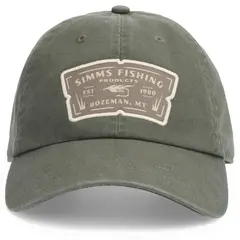 Simms Single Haul Cap Basalt Komfortabel caps i 100% bomull