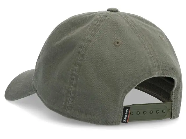 Simms Single Haul Cap Basalt Komfortabel caps i 100% bomull 