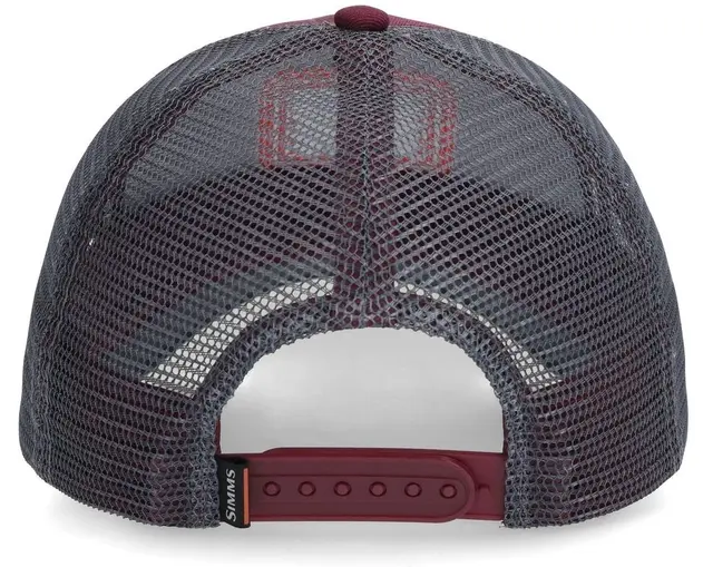 Simms Single Haul Small Fit Trucker Mulberry trucker caps med lav høyde 