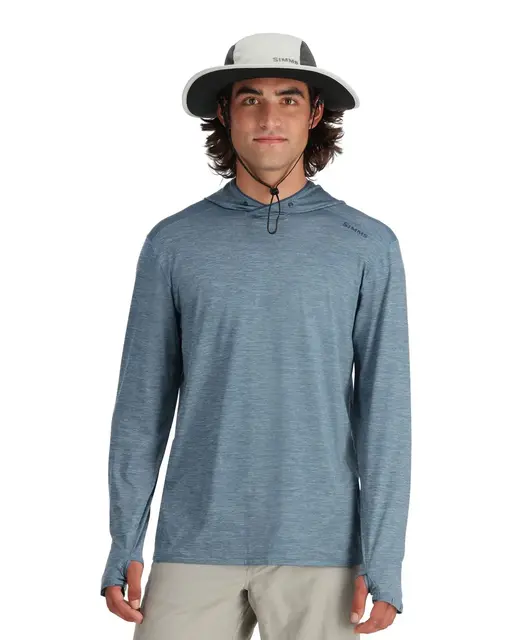 Simms SolarFlex Cooling Hoody Neptune M Beskyttende hettegenser for varme dager 