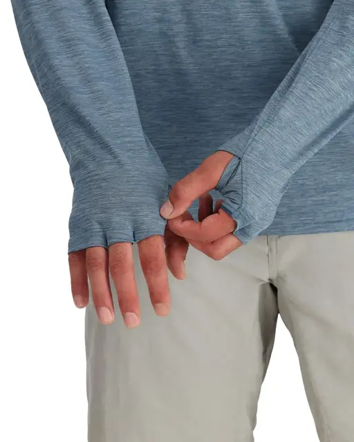 Simms SolarFlex Cooling Hoody Neptune M Beskyttende hettegenser for varme dager 