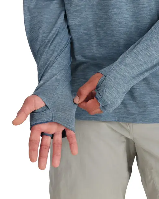 Simms SolarFlex Cooling Hoody Neptune M Beskyttende hettegenser for varme dager 