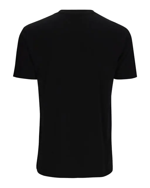 Simms Trout Regiment Camo T-Shirt BlkM Myk og behagelig t-skjorte i sort 