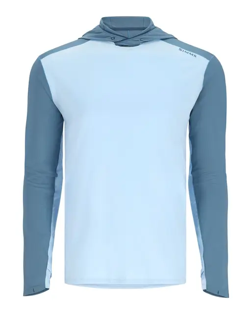 Simms Bugstopper Sflex Hoody Sky L Sol- og insektsbeskyttende hettegenser 