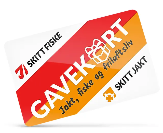 Gavekort fra Skitt Fiske kr. 100,- 