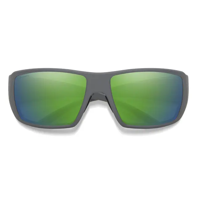 Smith Optics Guides Chioce XL Matte Ceme Polar Green Mirror polarisert solbrille 