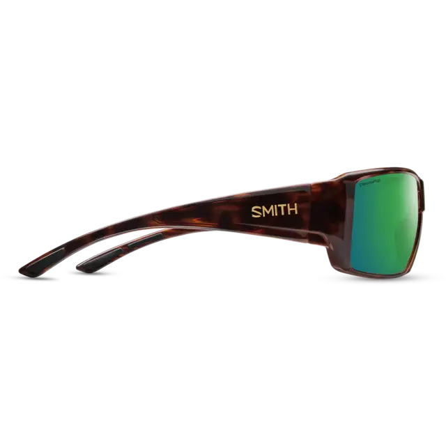 Smith Optics Guides Chioce XL Tortoise Polar Green Mirror polarisert solbrille 