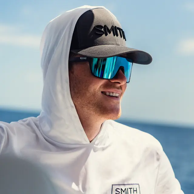 Smith Optics Boomtown Matte Tortoise Polar Opal Mirror 