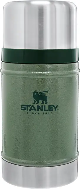 Stanley Mat Termos Classic 0,7L Hammertone Green, livstidsgaranti 